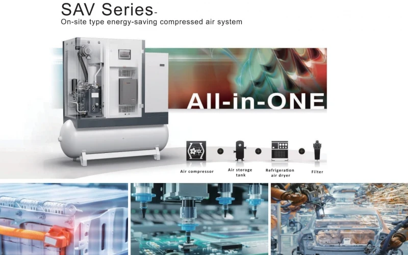 Máy Nén Khí SAV All-in-One Thế Hệ Mới